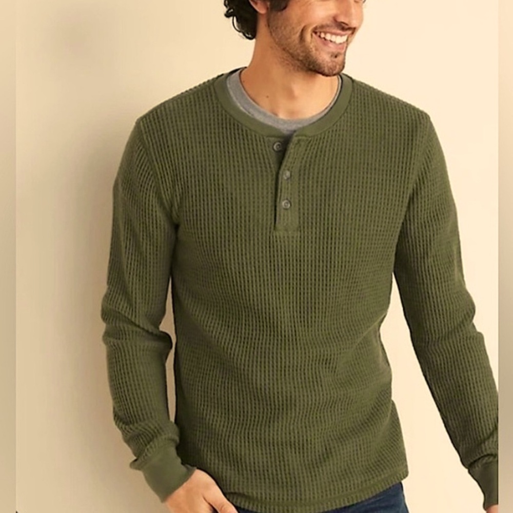 GAP Waffle Knit Shirt